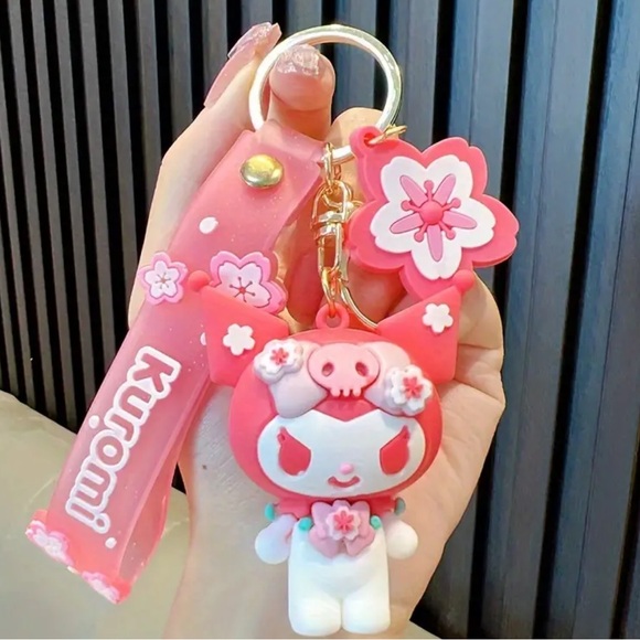 Kuromi 3D Rubber Keychain NWT - Picture 2 of 13